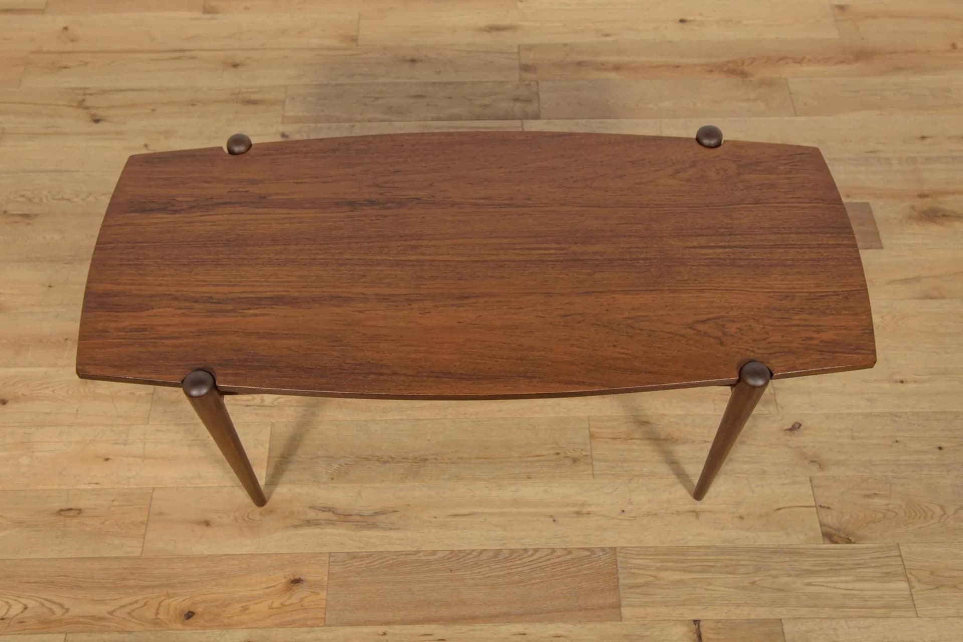Coffee table, brown teak, Dux, Sweden, 1960s. - 70694