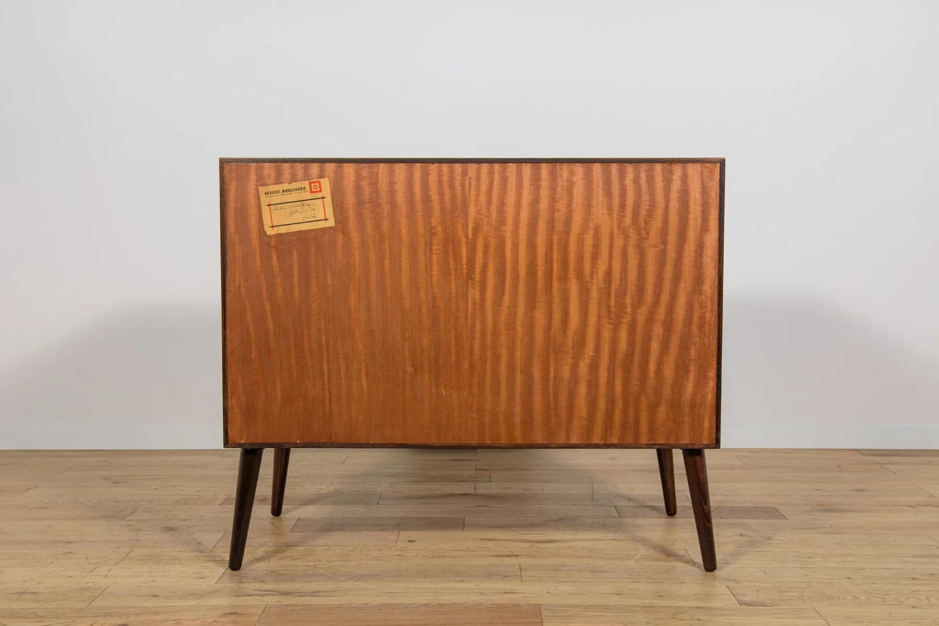 Chest of drawers, dark brown rosewood, Brouer Møbelfabrik, Denmark, 1960s. - 70660