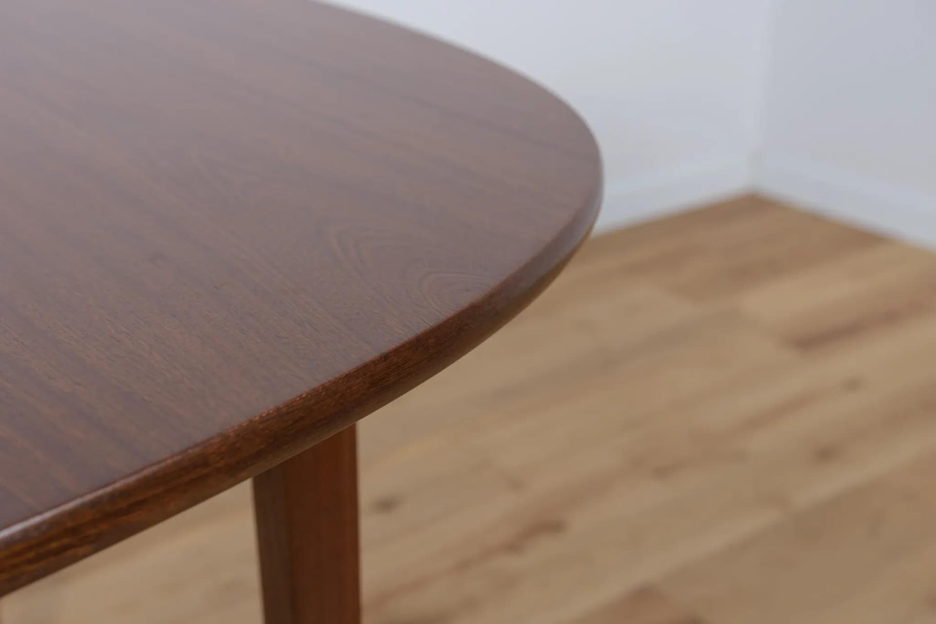 Stół Rungstedlund, mahoń brązowy, proj. O. Wanscher, Poul Jeppesens Møbelfabrik, Dania, lata 60. - 70594