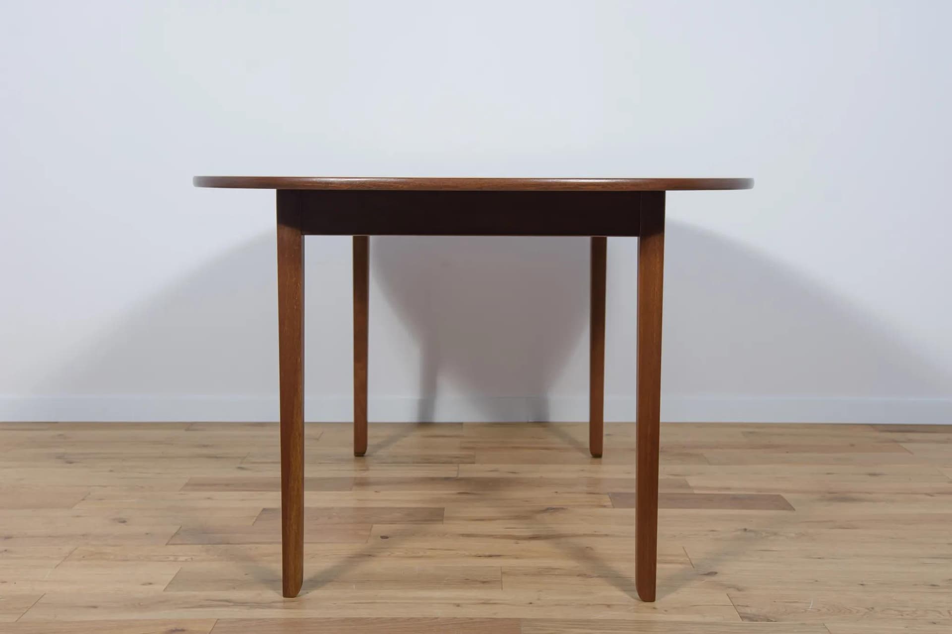 Stół Rungstedlund, mahoń brązowy, proj. O. Wanscher, Poul Jeppesens Møbelfabrik, Dania, lata 60. - 70592