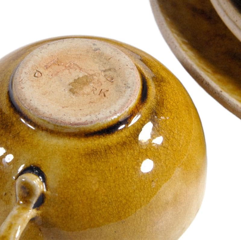 Honey Ceramic Set, Herman A. Kähler (HAK), Denmark, 1940s - 5914