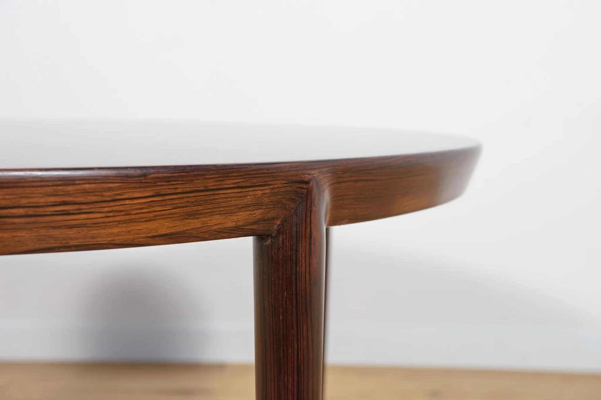 Coffee table, brown rosewood, by S. Hansen, Denmark, 1960s. - 70114