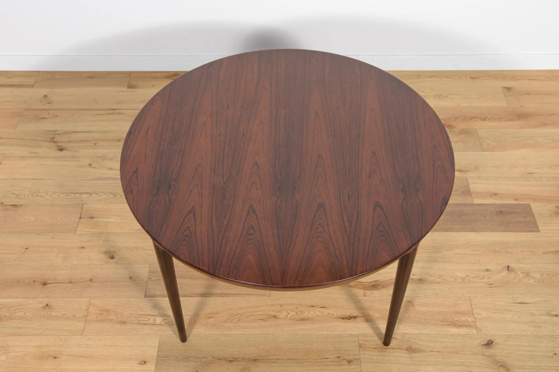 Coffee table, brown rosewood, by S. Hansen, Denmark, 1960s. - 70109