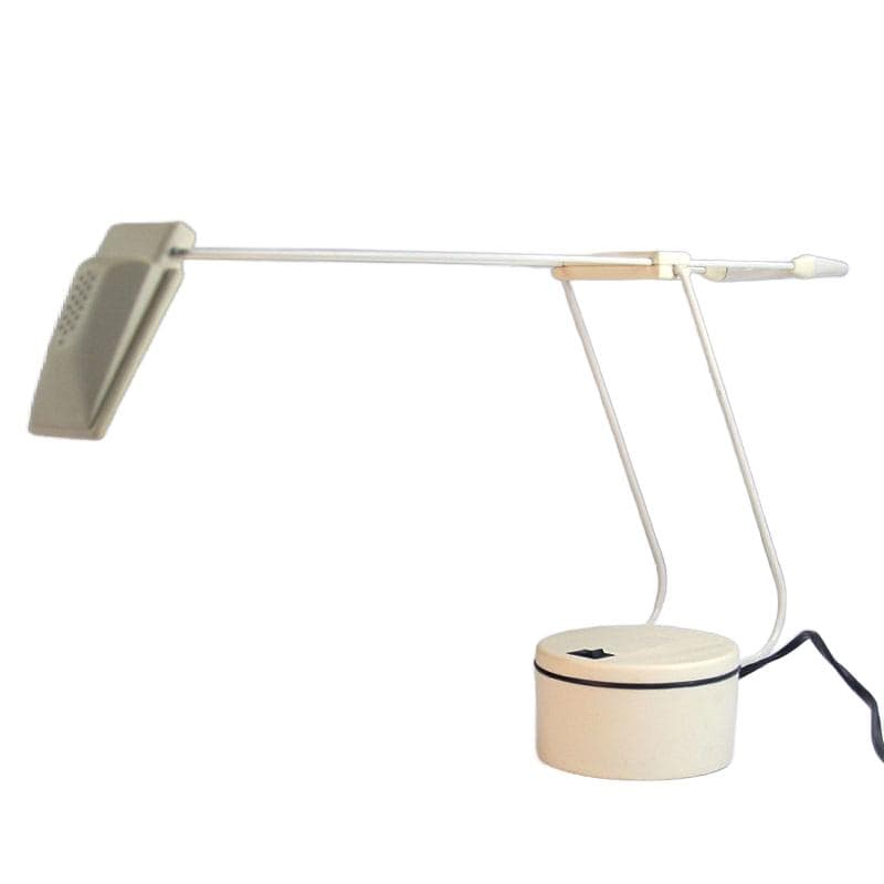 Ivory Desk Lamp Modo, for Alva Line, Italy, 1980s - 6073