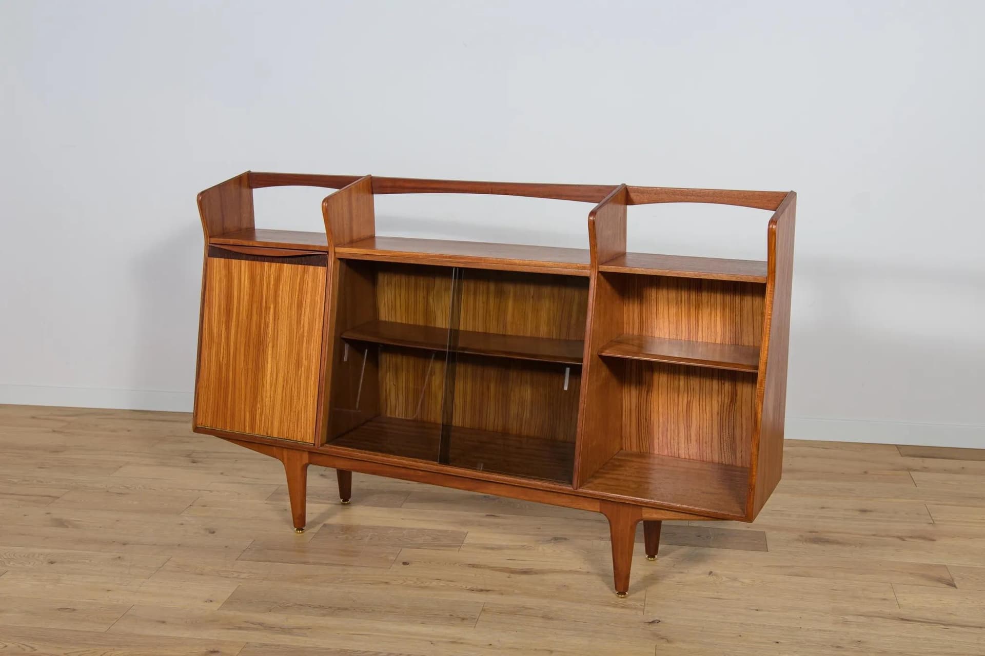 Biblioteczka, brązowy, teak, McIntosh, Wielka Brytania, lata 60. - 72733