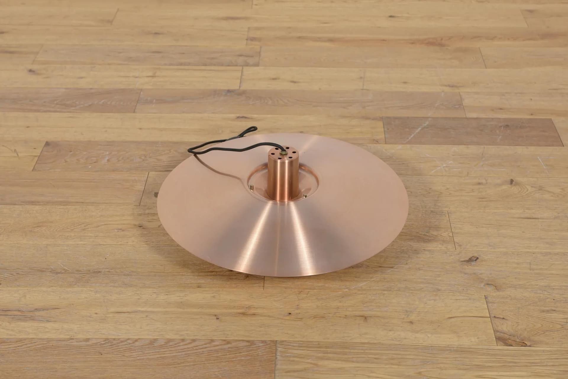 Lampa wisząca, miedź, Dania, lata 60. - 72601