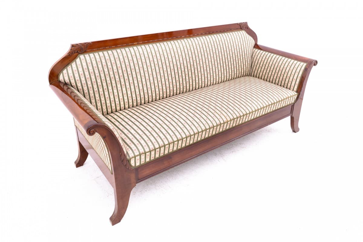 Brązowa sofa wiktoriańska, Szwecja, lata 80. XIX wieku - 191905