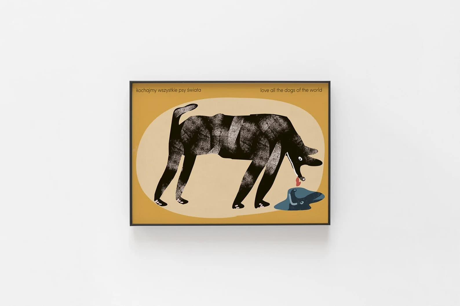 Poster Love All the Dogs of the World, 50x70 cm, by J. Zasada, Jakub Zasada - 72900