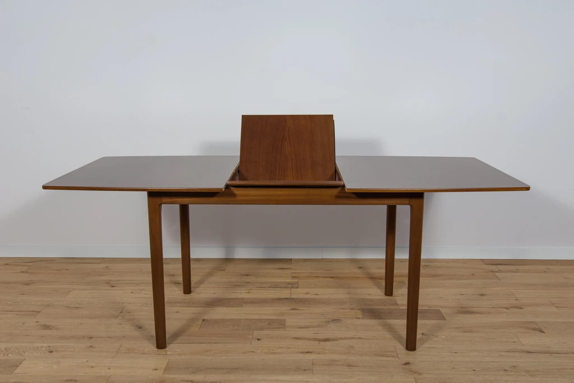 Extendable Dining Table, brown teak, A.H. McIntosh, United Kingdom, 1960s. - 74055