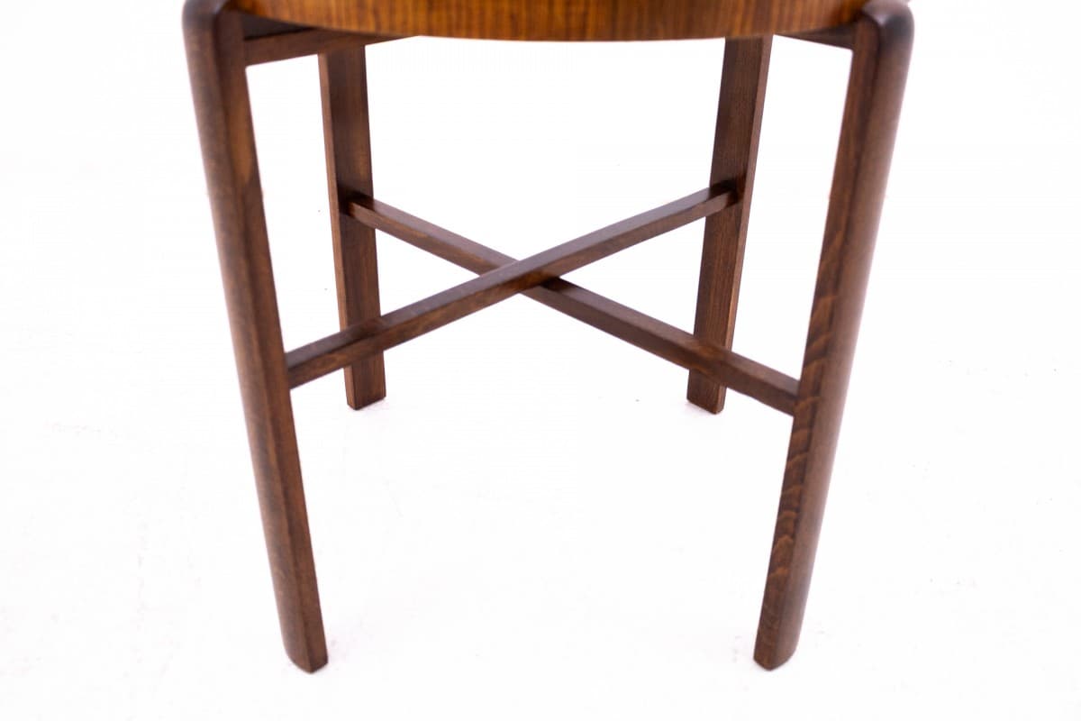 Orzechowy stolik art deco, Polska, lata 30. - 50960