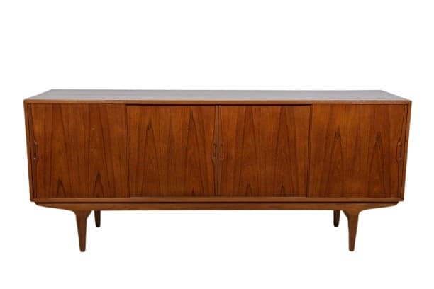 Komoda, teak brązowy, Westergaard Mobelfabrik, Dania, lata 60.