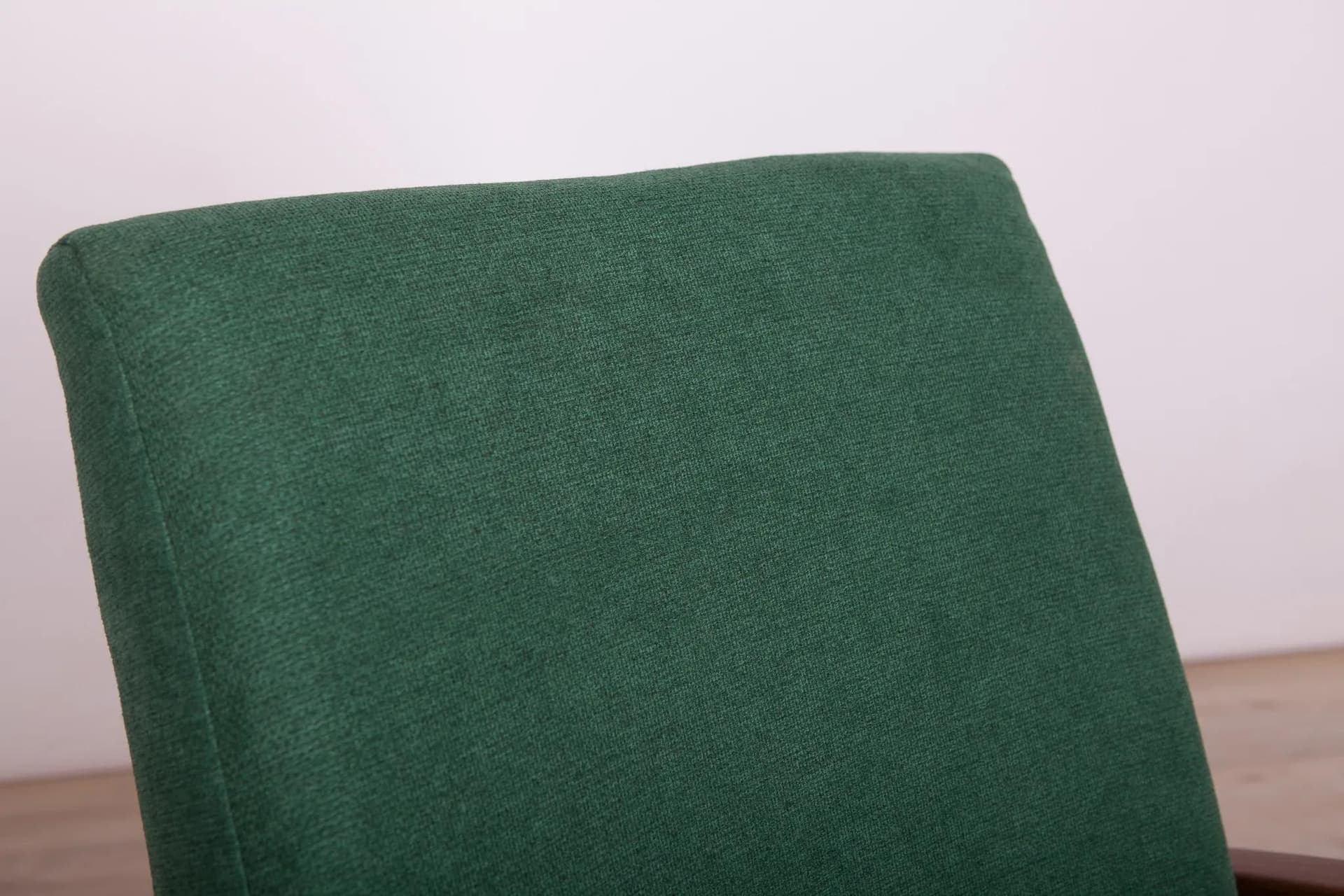 Armchair Type 53, bottle green, beech, by J. Šmidek, TON, Czech Republic, 1960s. - 75091