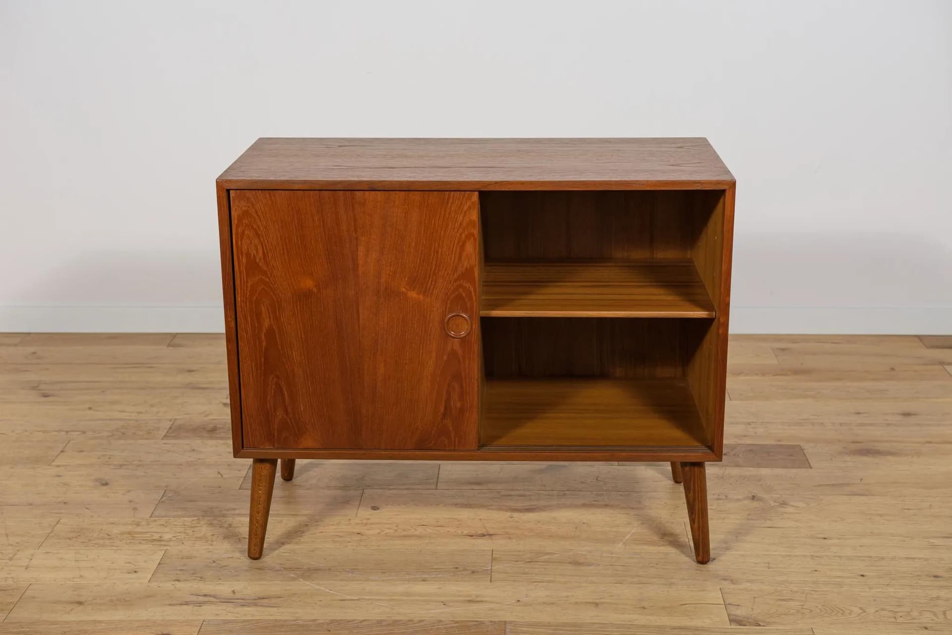 Sideboard, brown teak, Feldballes Møbelfabrik, Denmark, 1960s. - 74975