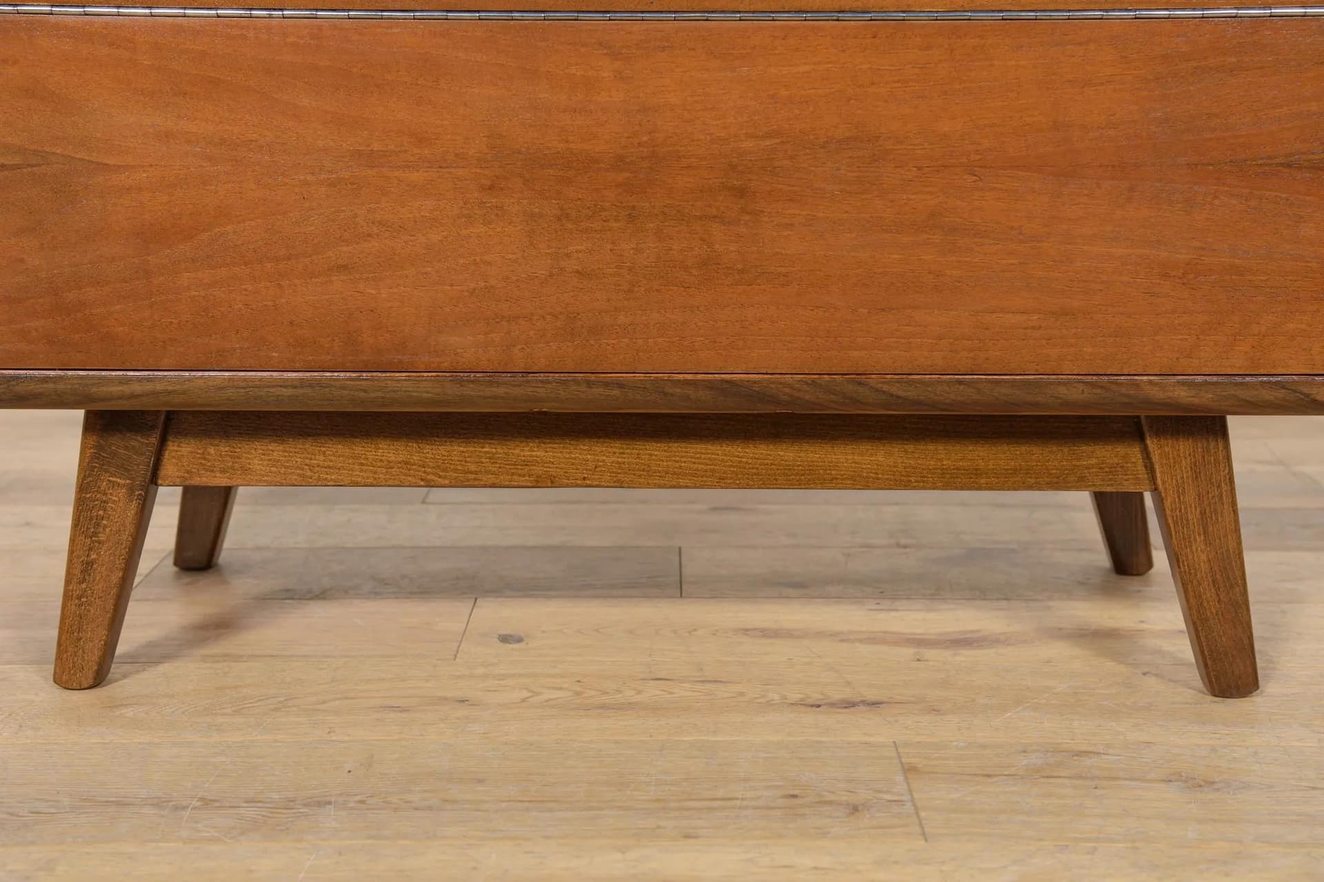 Barek, drewno brązowy, proj. B. Landsman, Jitona, Czechosłowacja, lata 60. - 74792