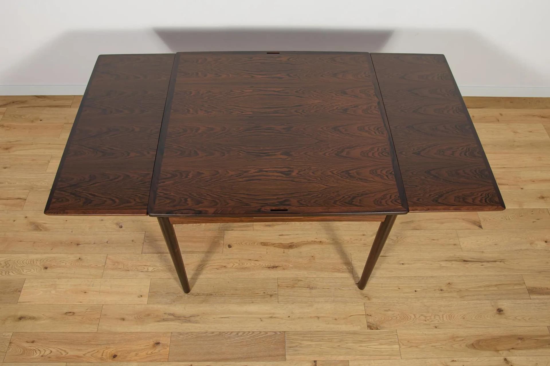 Extendable Table, dark brown rosewood, Denmark, 1960s - 74715