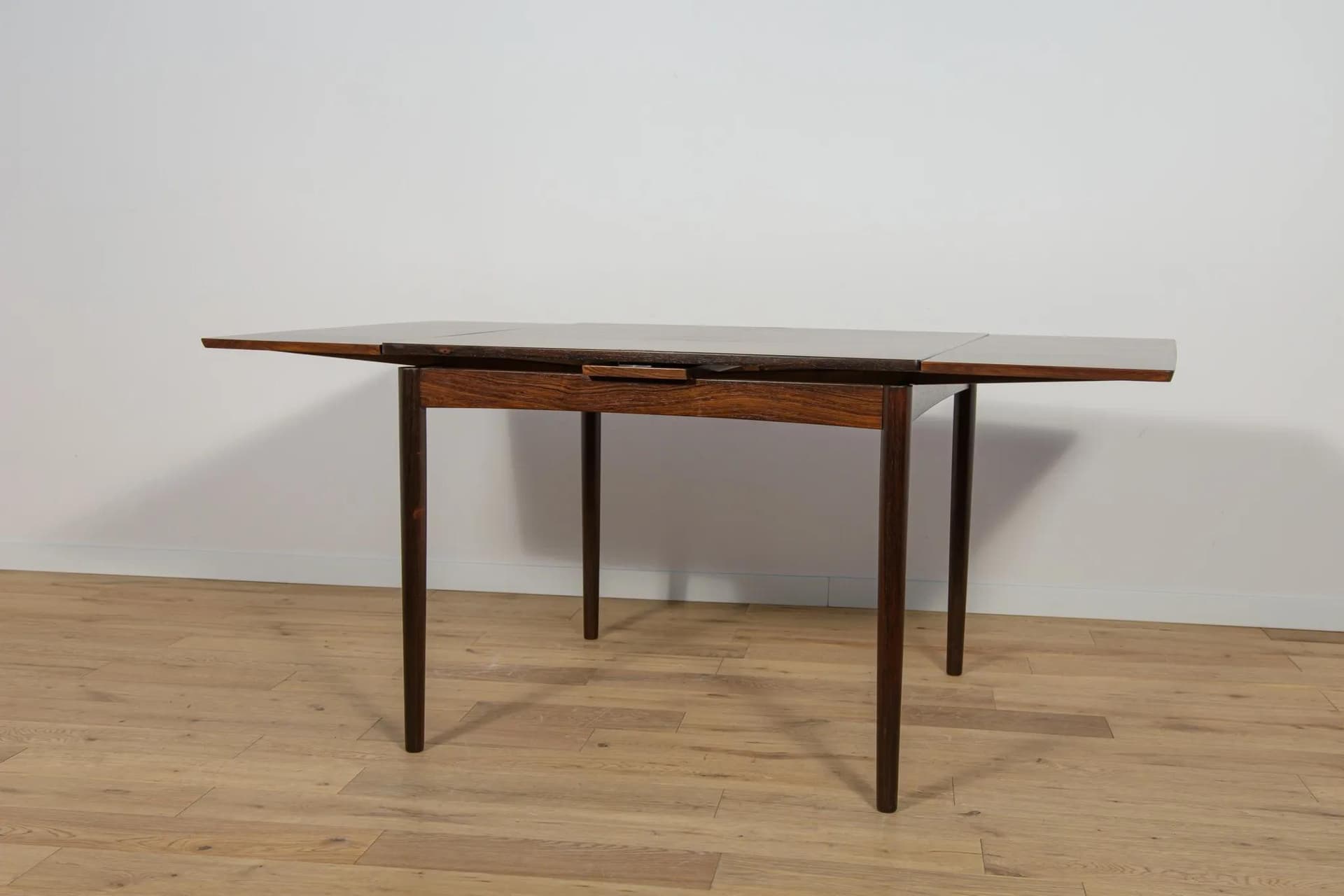 Extendable Table, dark brown rosewood, Denmark, 1960s - 74711