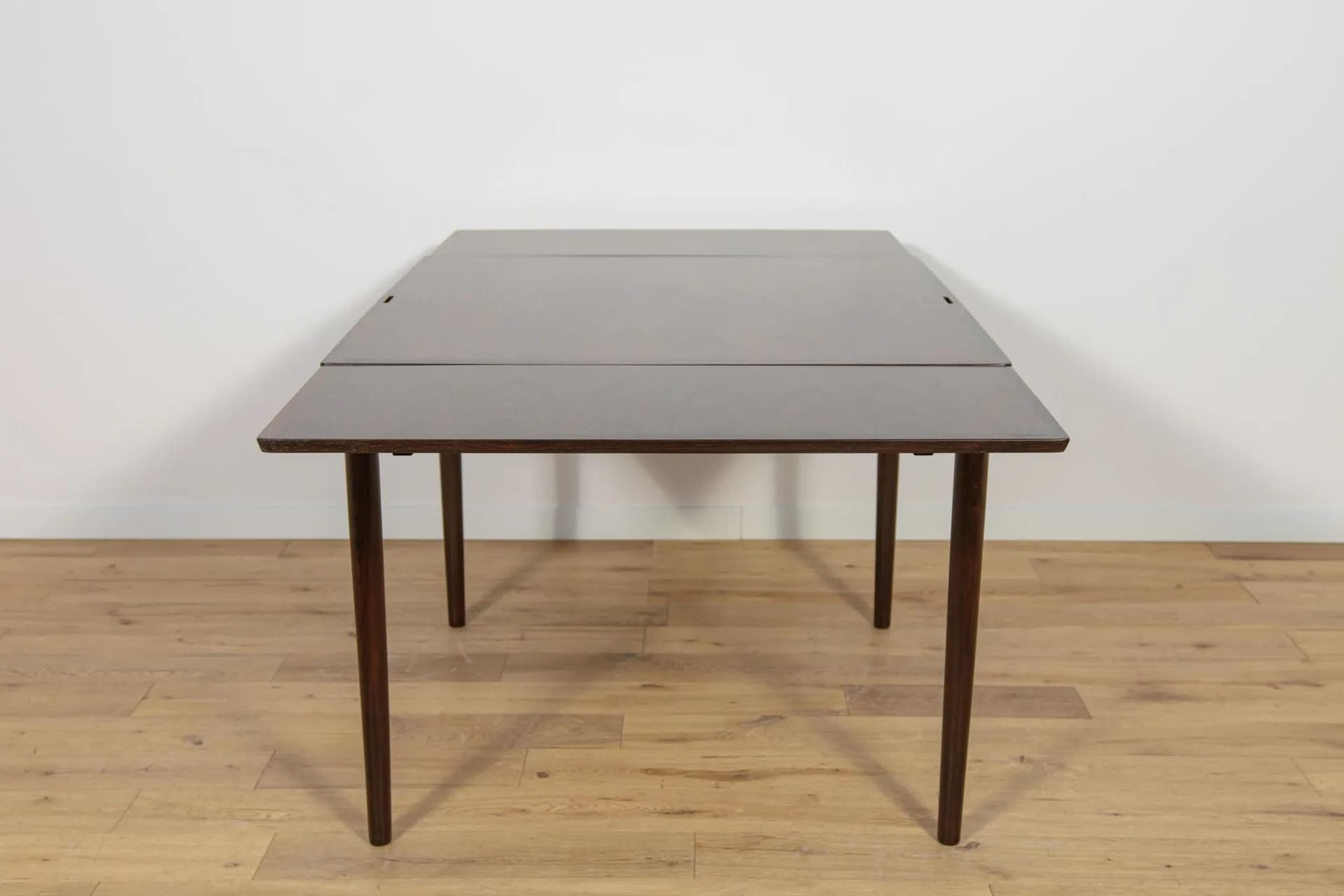 Extendable Table, dark brown rosewood, Denmark, 1960s - 74713