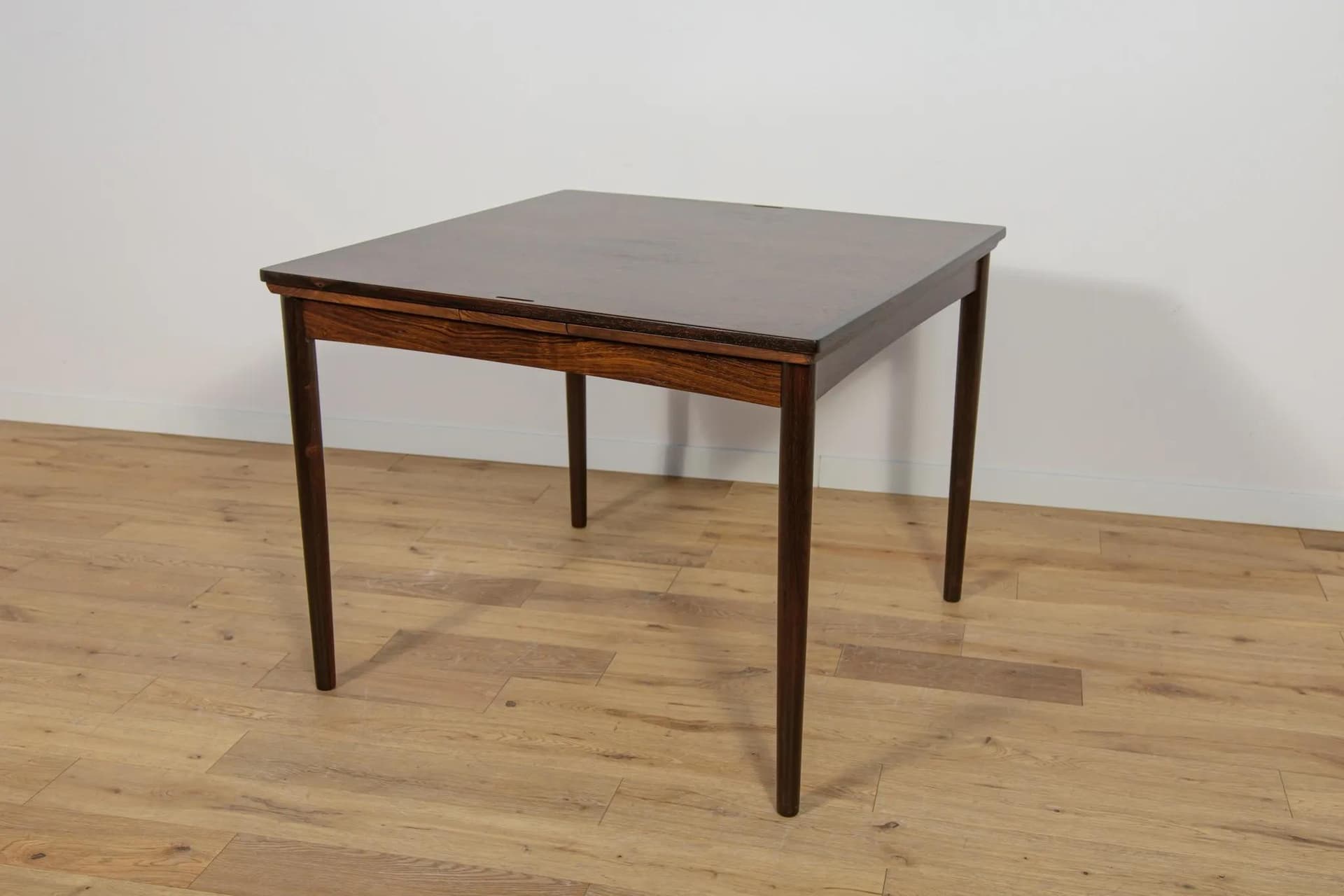Extendable Table, dark brown rosewood, Denmark, 1960s - 74709