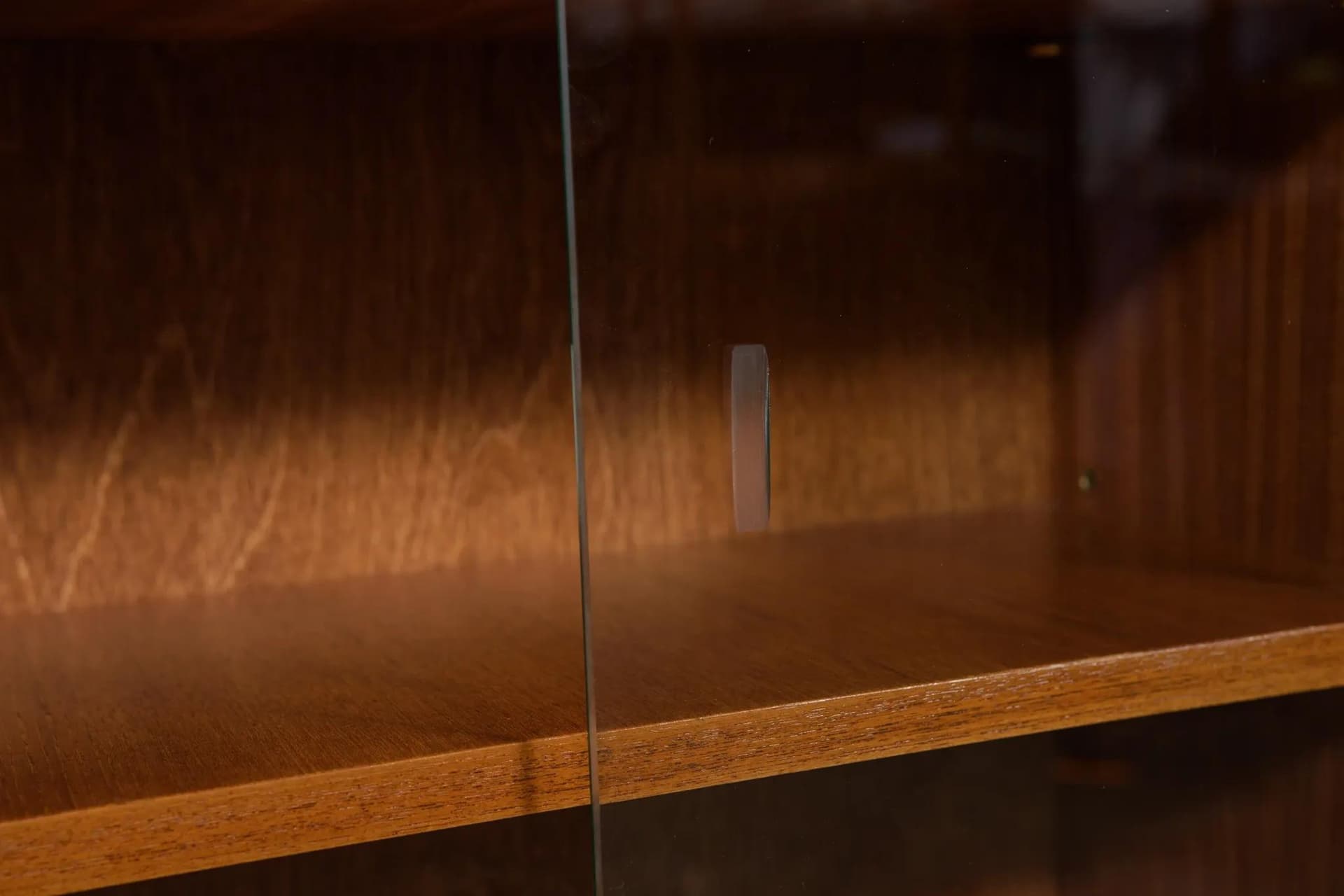 Bookcase, brown teak, United Kingdom, 1960s - 74634