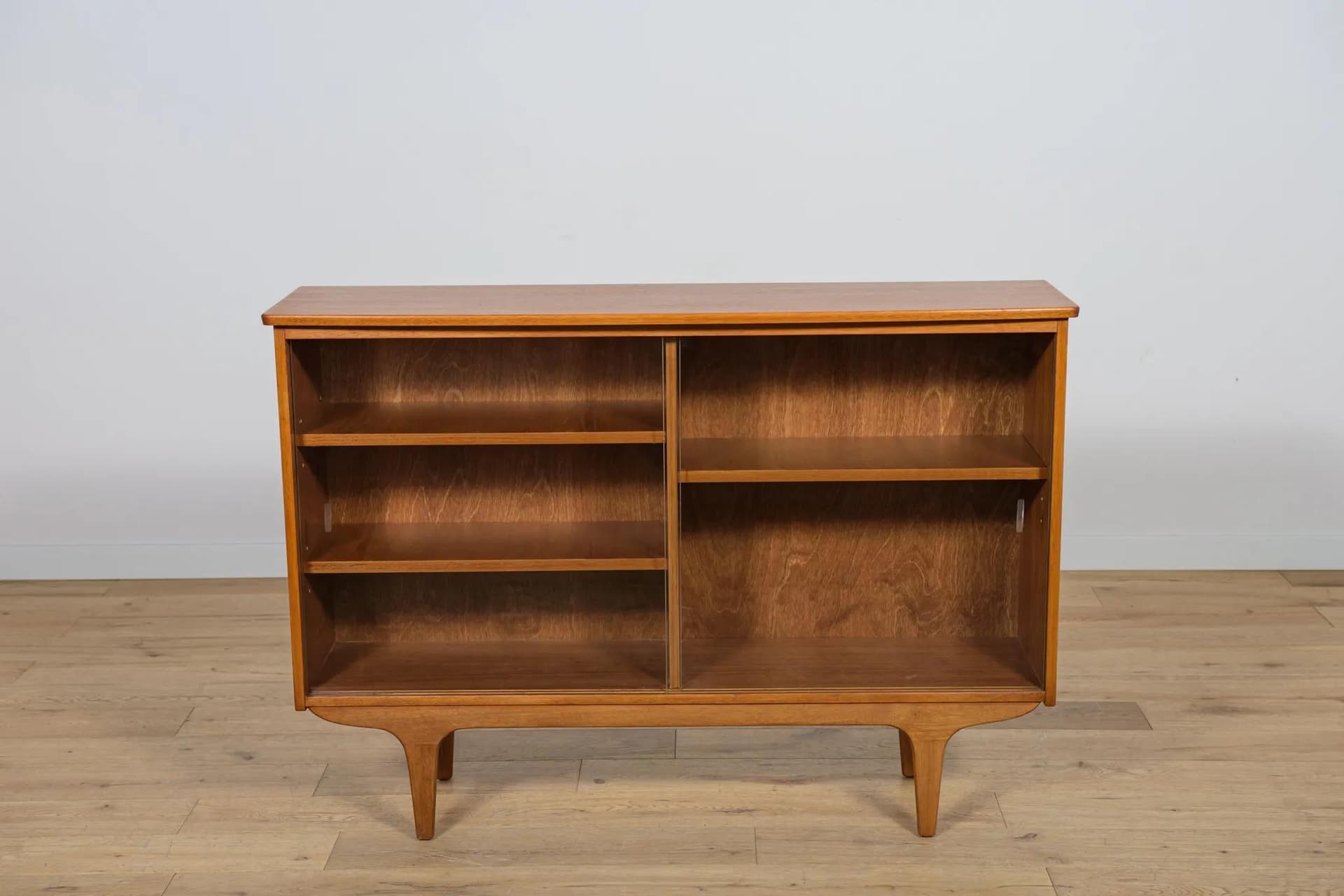 Bookcase, brown teak, United Kingdom, 1960s - 74628
