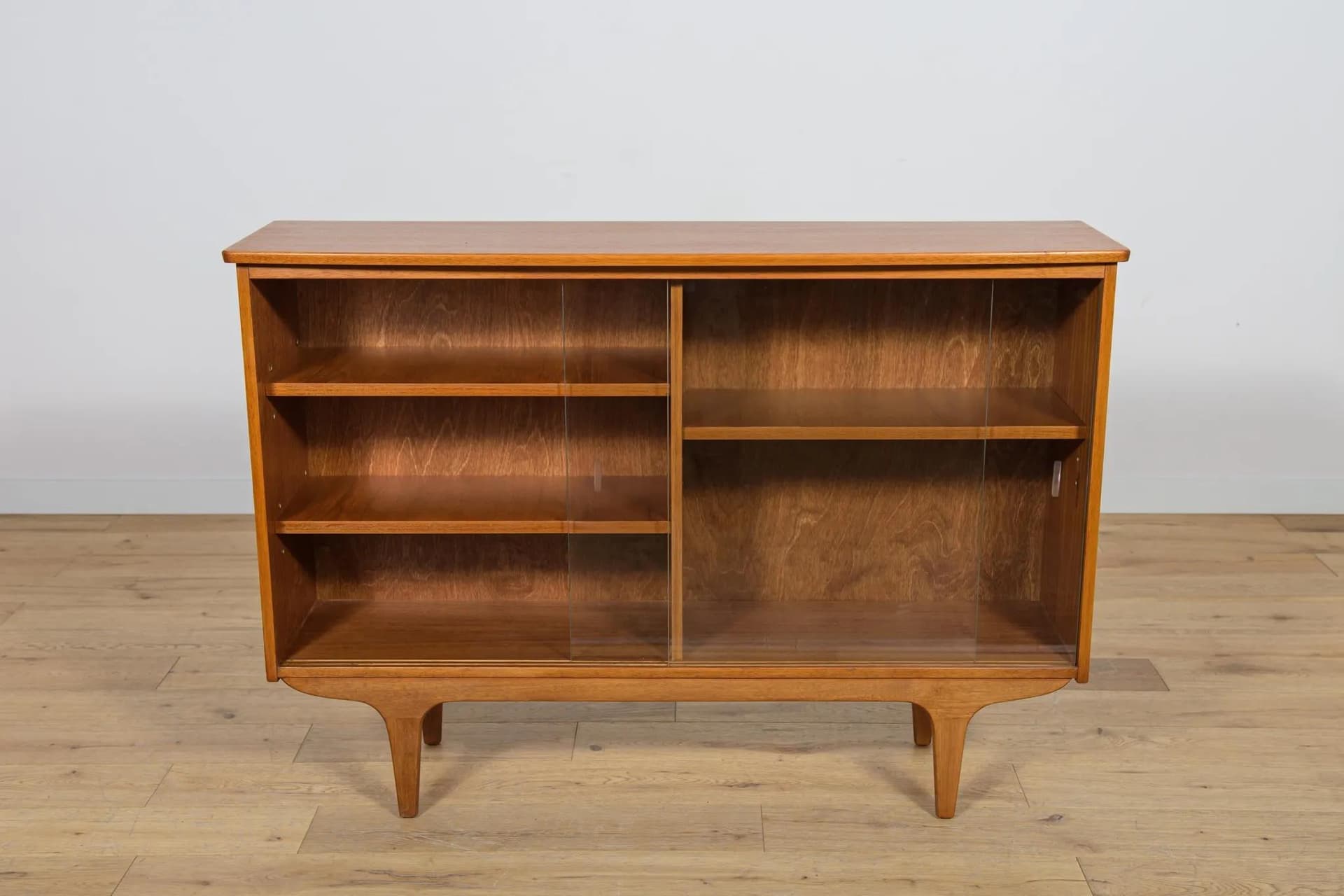 Bookcase, brown teak, United Kingdom, 1960s - 74636