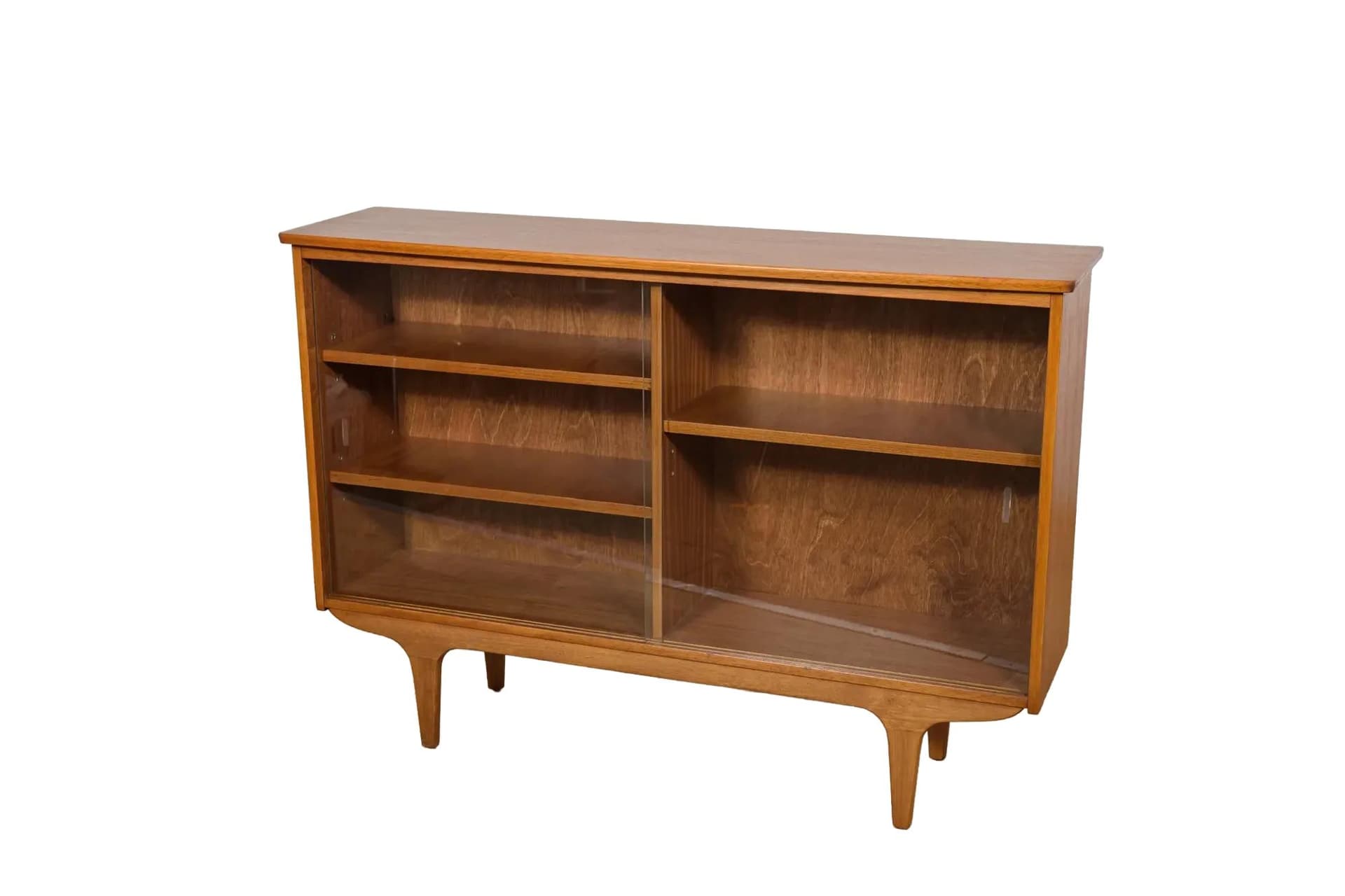 Bookcase, brown teak, United Kingdom, 1960s