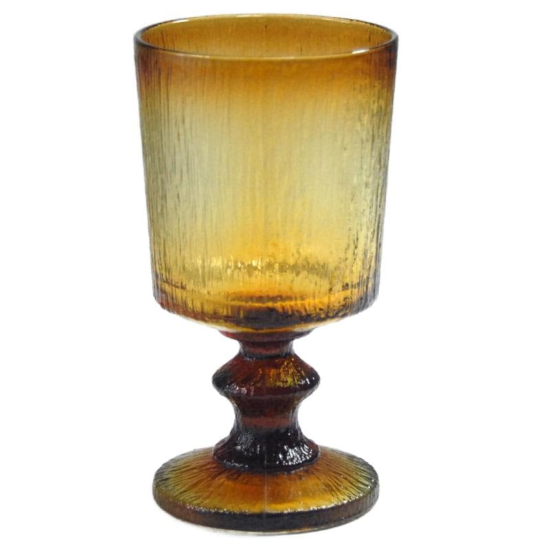 Miodowe kieliszki do wina, Ravenhead, Wielka Brytania, lata 70. - 6174