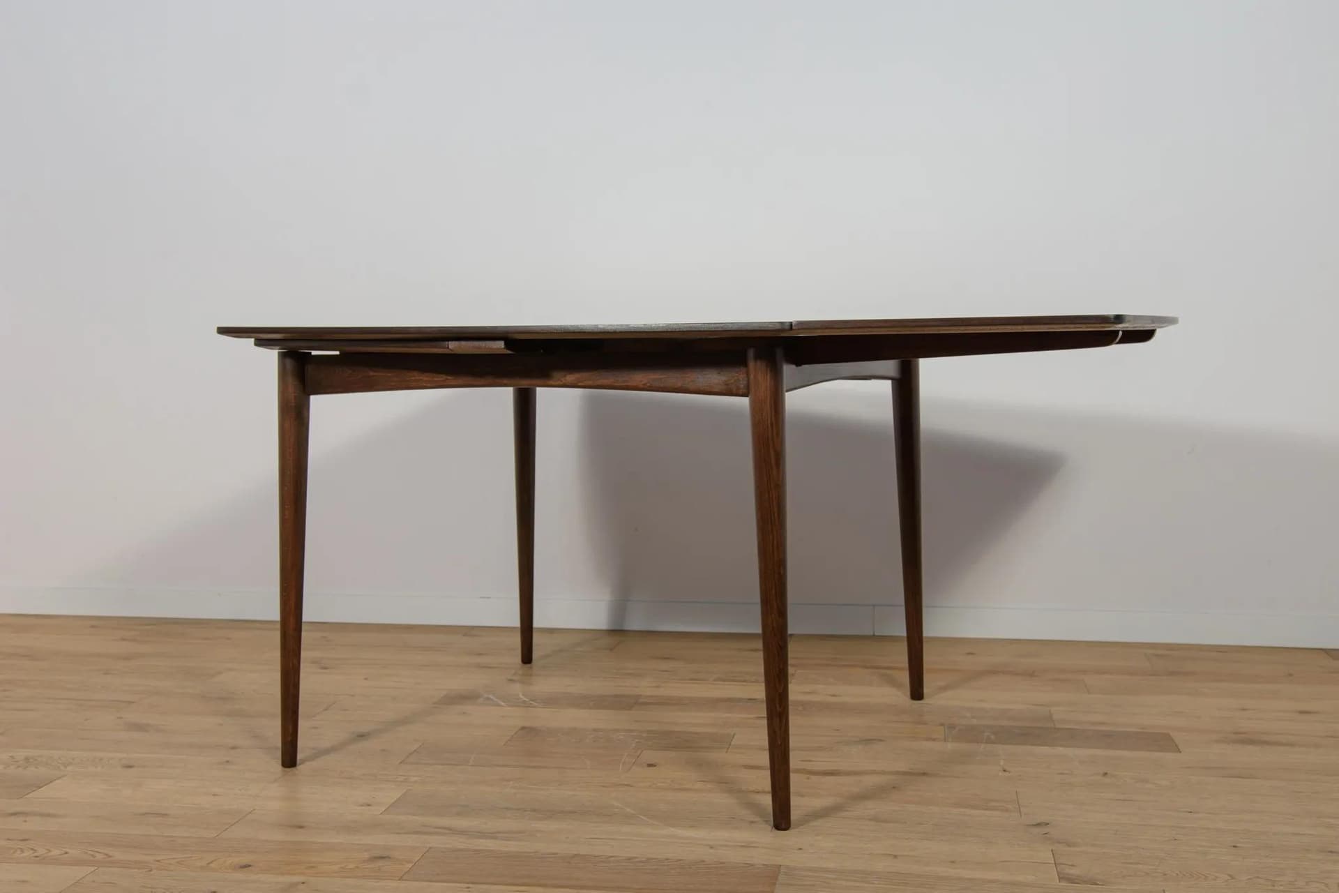 Extendable table, brown rosewood, Denmark, 1960s. - 74521