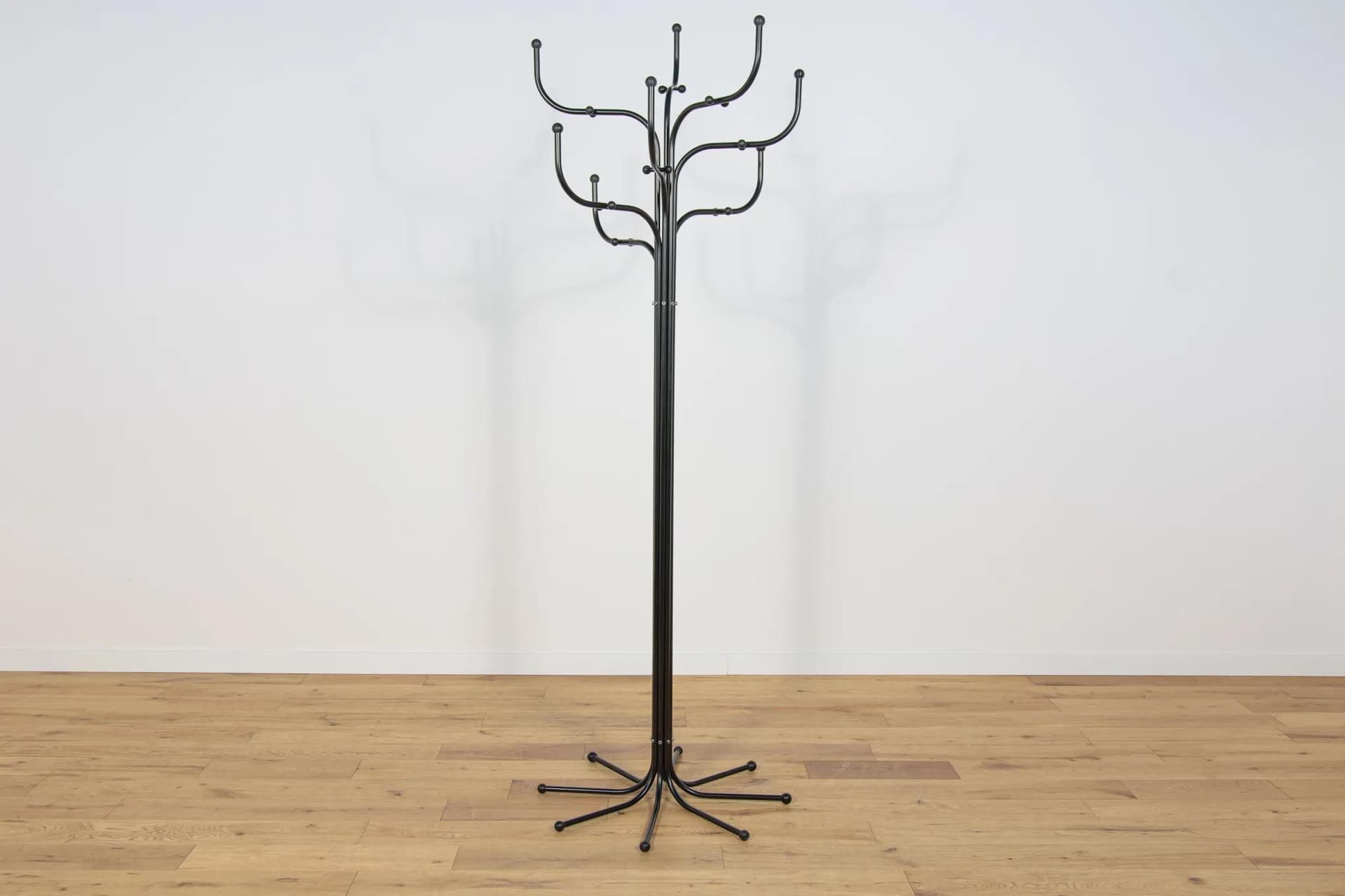Coat Rack, black steel, by S. Werner, Fritz Hansen, Denmark, 1970s. - 74501