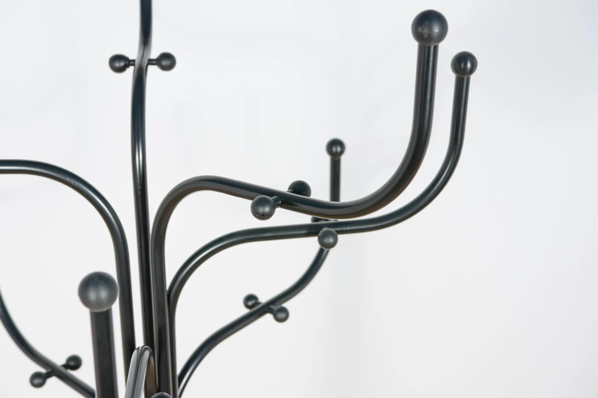 Coat Rack, black steel, by S. Werner, Fritz Hansen, Denmark, 1970s. - 74505