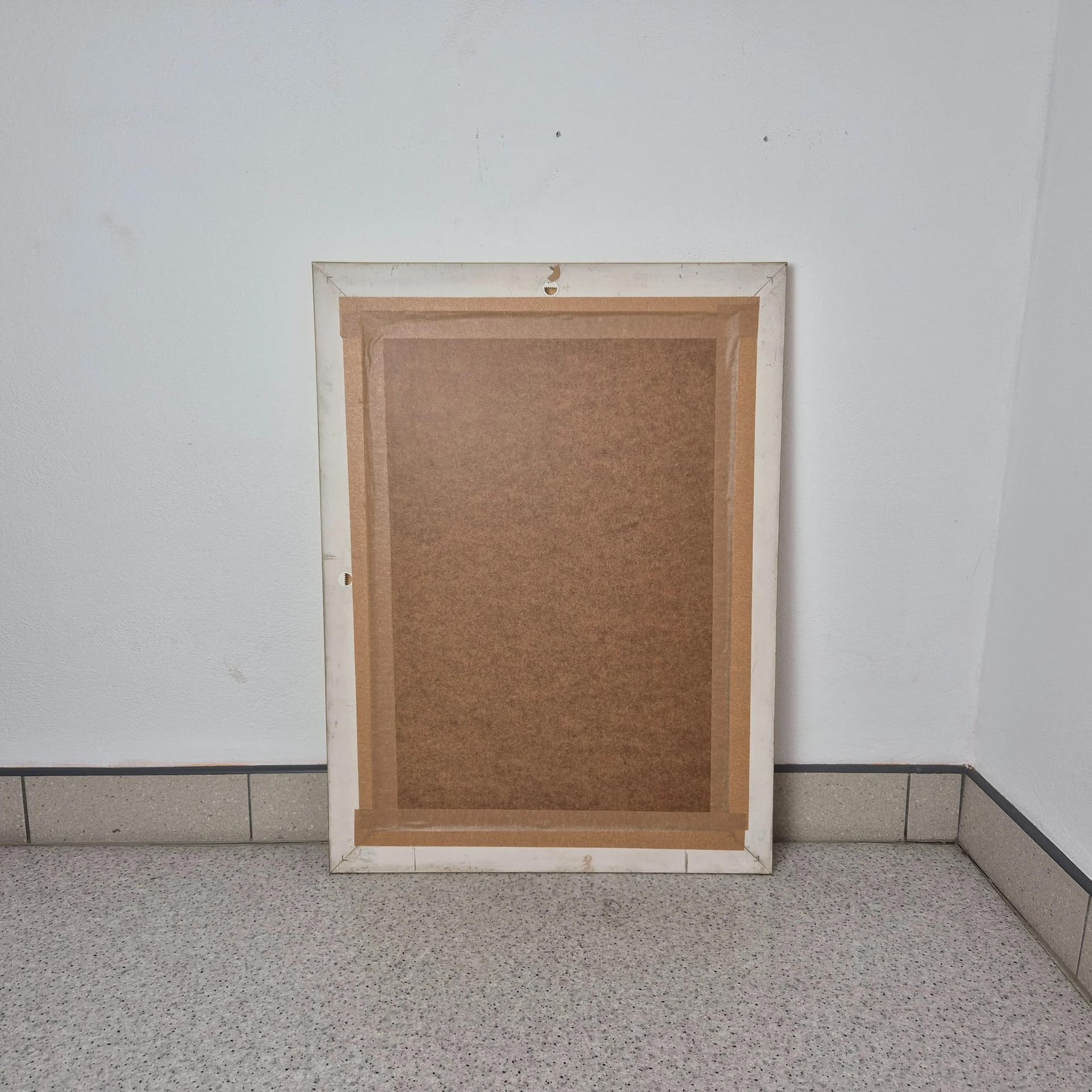 Wall mirror, Neo-Baroque, golden wood, Germany, 1970s - 75535