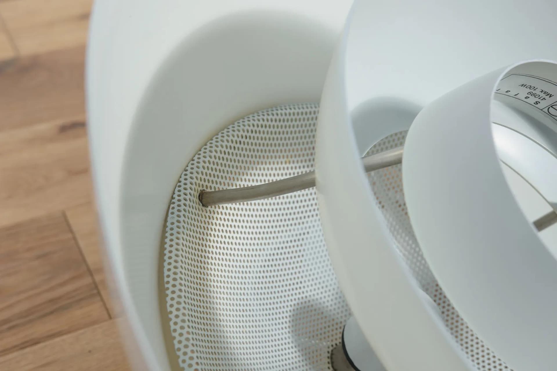 Lampa wisząca Safari, biały, metal, proj. C. Hvidt, Nordisk Solar, Dania, lata 70. - 74317