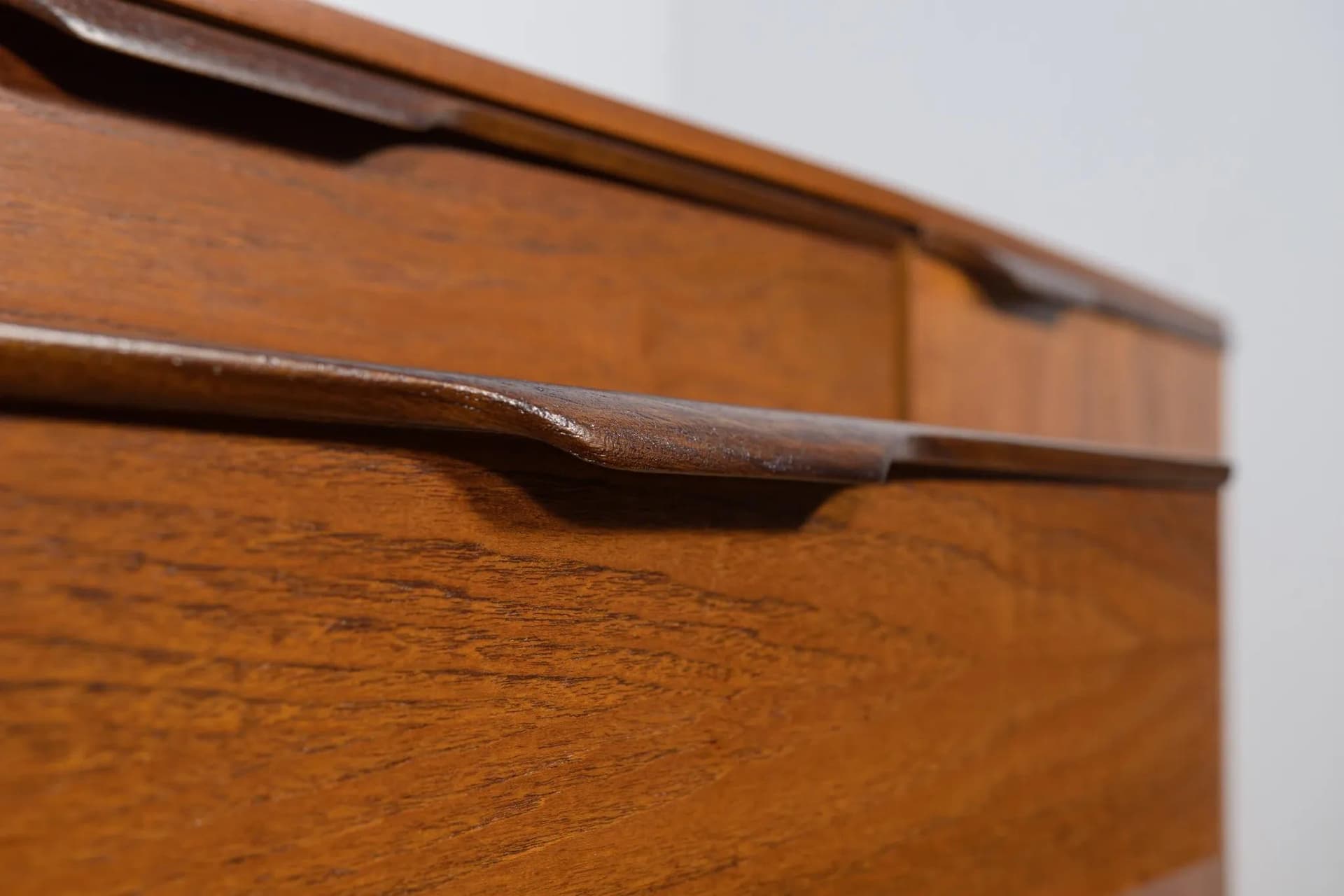 Komoda, teak brązowy, Wielka Brytania, lata 60. - 74307