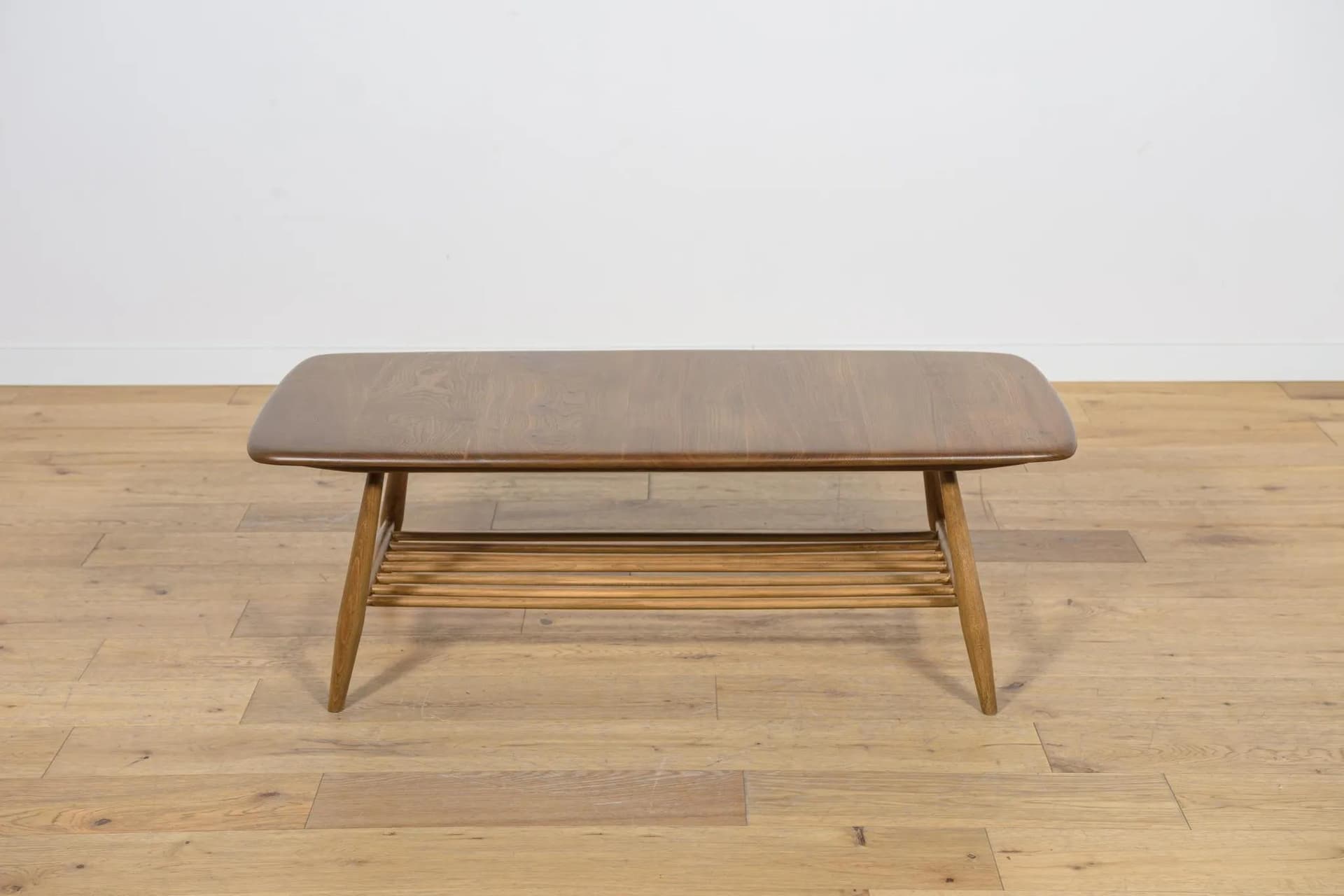 Stolik kawowy Model 459, wiąz brązowy, proj. L. Ercolani, Ercol, Wielka Brytania, lata 60. - 74303