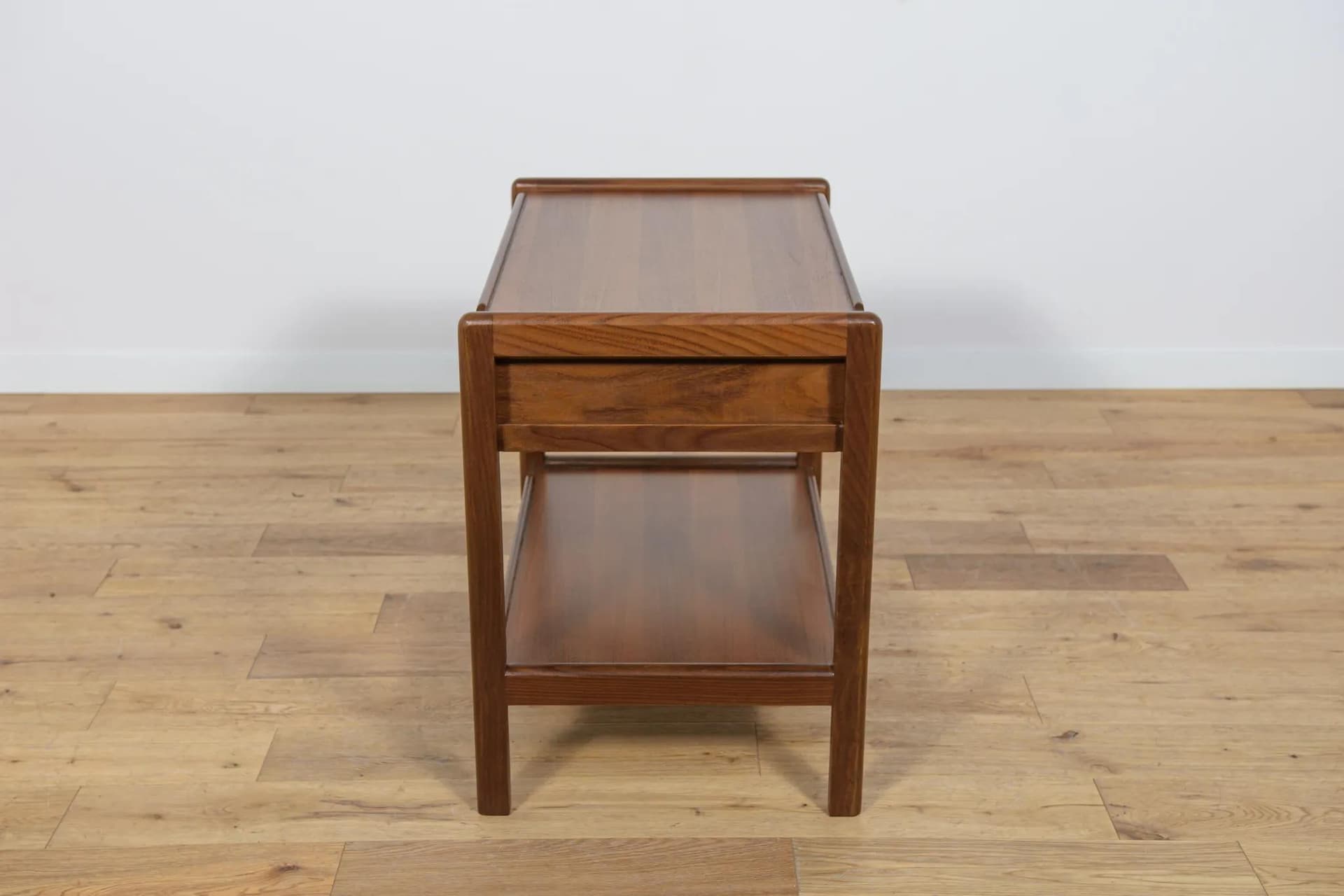 Side table, brown teak, Denmark, 1970s. - 74280