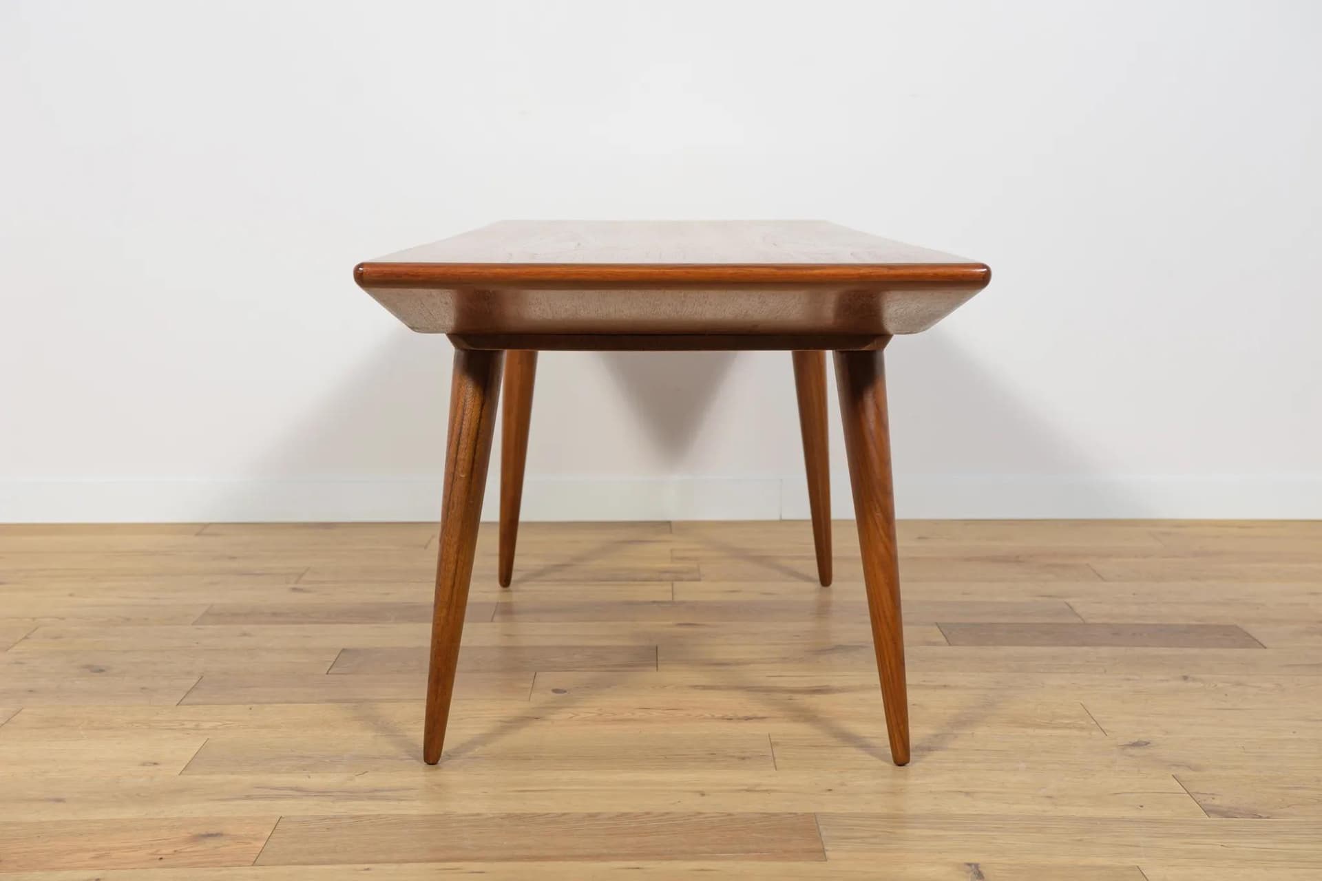 Coffee table model 100, brown teak, Omann Jun, Denmark, 1950s. - 74238