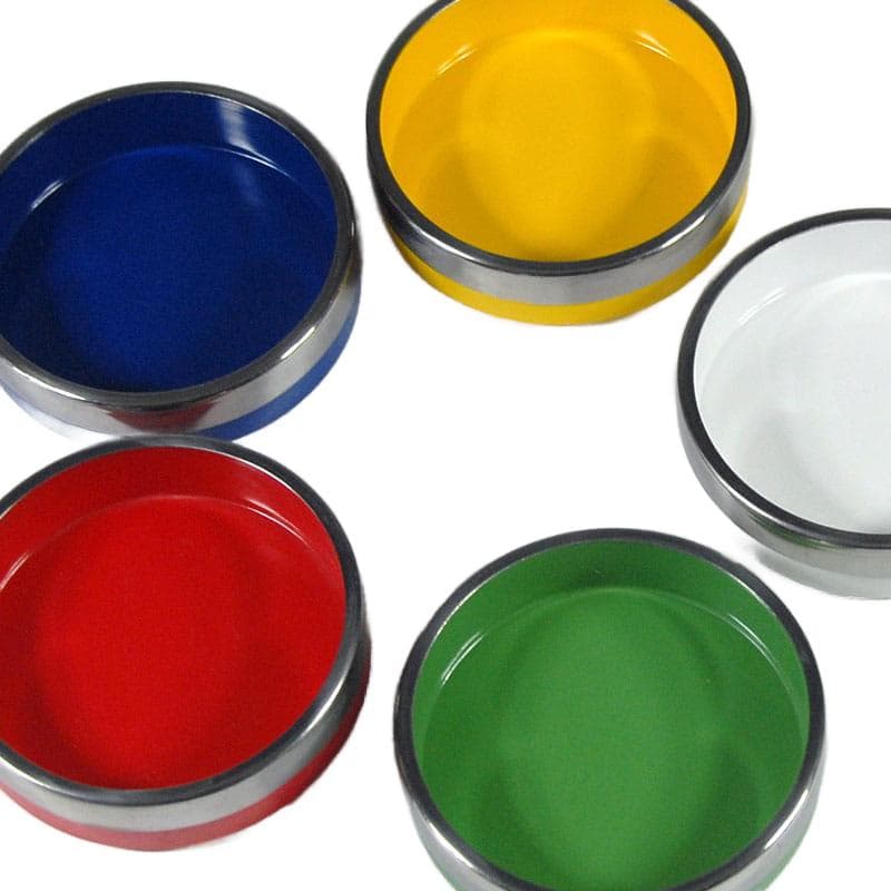 Colorful Modular Dishes, Style of I. Kenmochi, 1980s - 6382