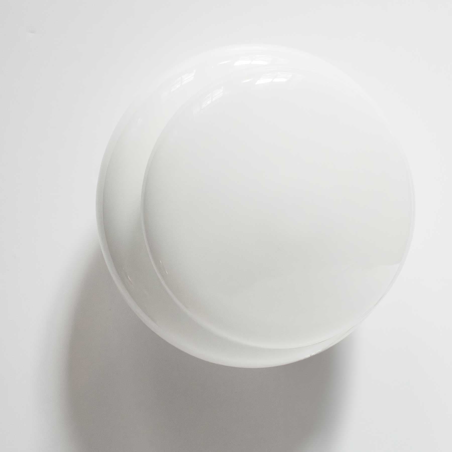 Kinkiet Mooring szło opalowe, nikiel, Embassy Interiors - 76011