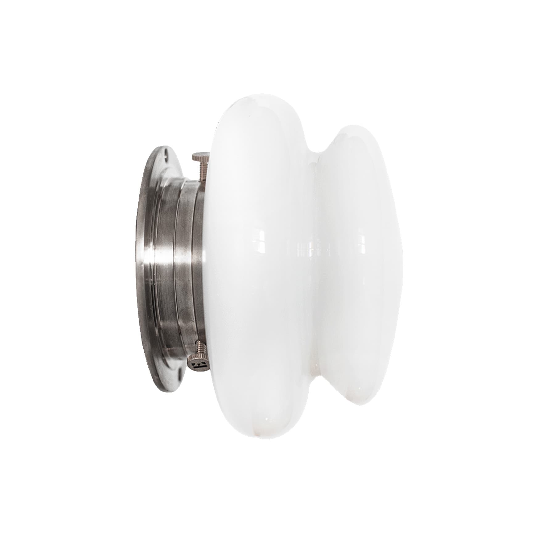 Kinkiet Mooring szło opalowe, nikiel, Embassy Interiors