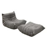 Fotel z podnóżkiem