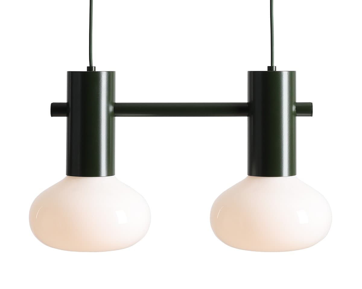 Pendant lamp Flo 2 green S, Artera - 103203
