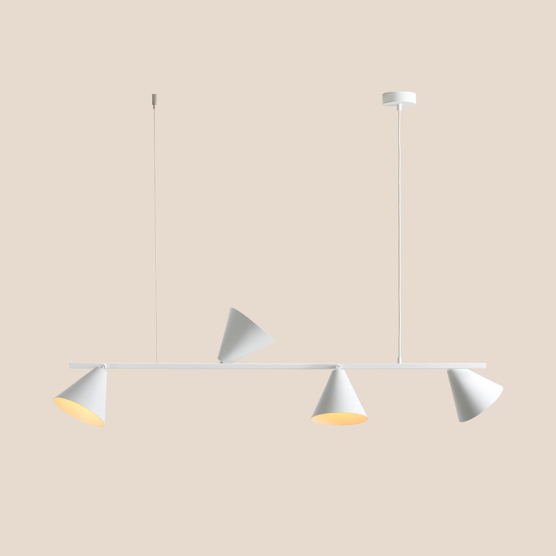 Pendant lamp Form 4 white, Artera - 103107