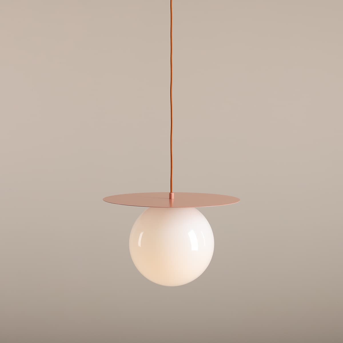 Pendant lamp Loop L orange, Artera - 102995
