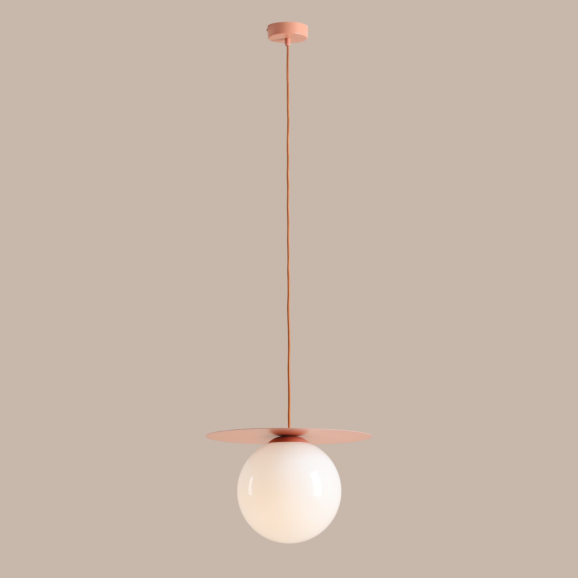 Pendant lamp Loop L orange, Artera - 102997