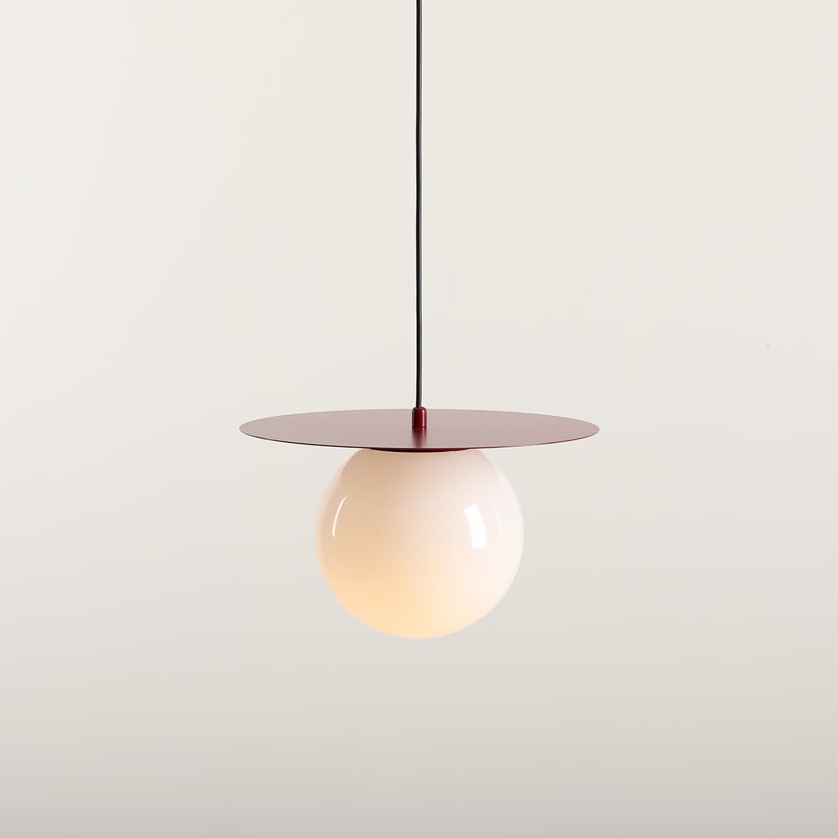 Pendant lamp Loop M red, Artera - 102965