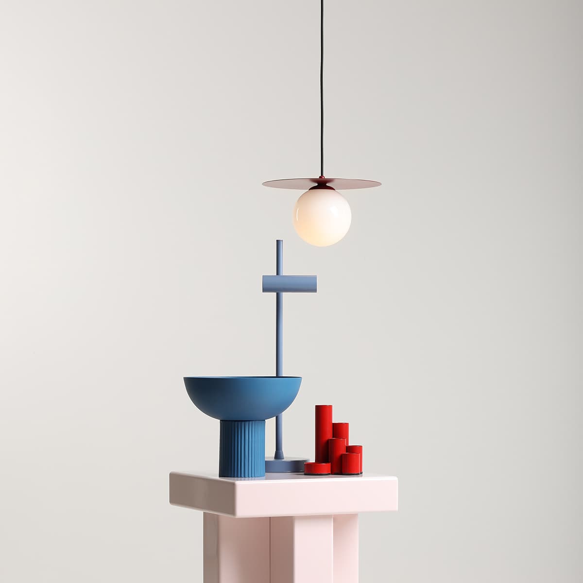 Pendant lamp Loop S red, Artera - 102962