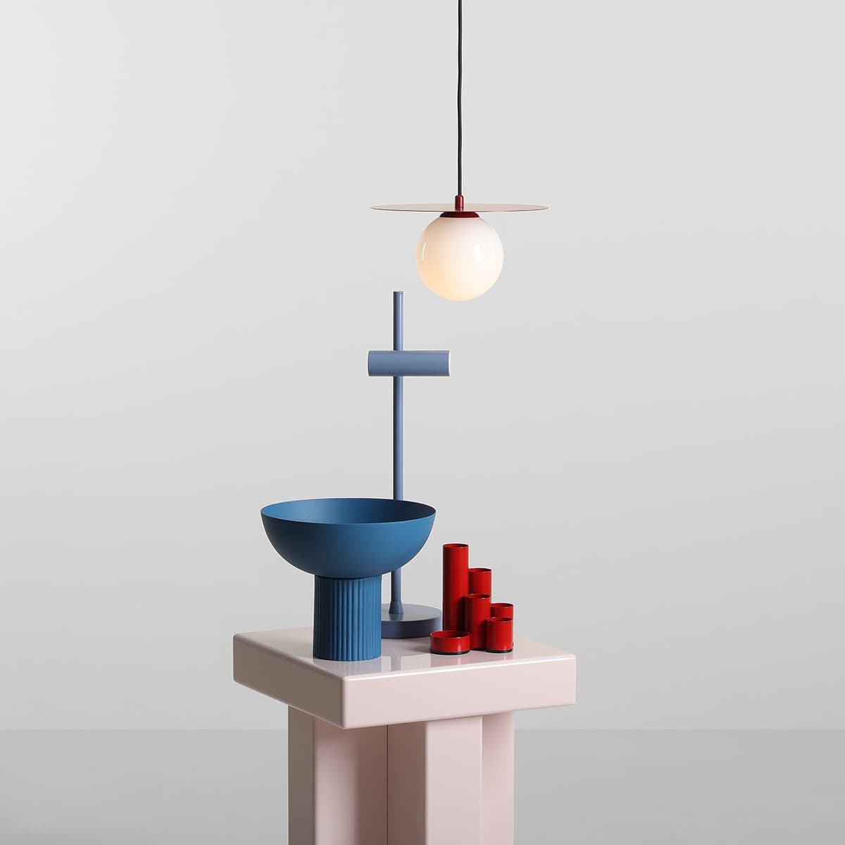 Pendant lamp Loop S red, Artera - 102961