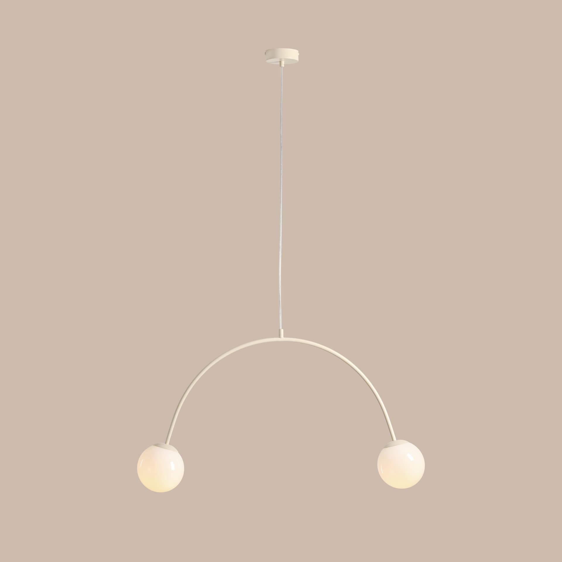 Pendant lamp Una ivory, Artera - 102890