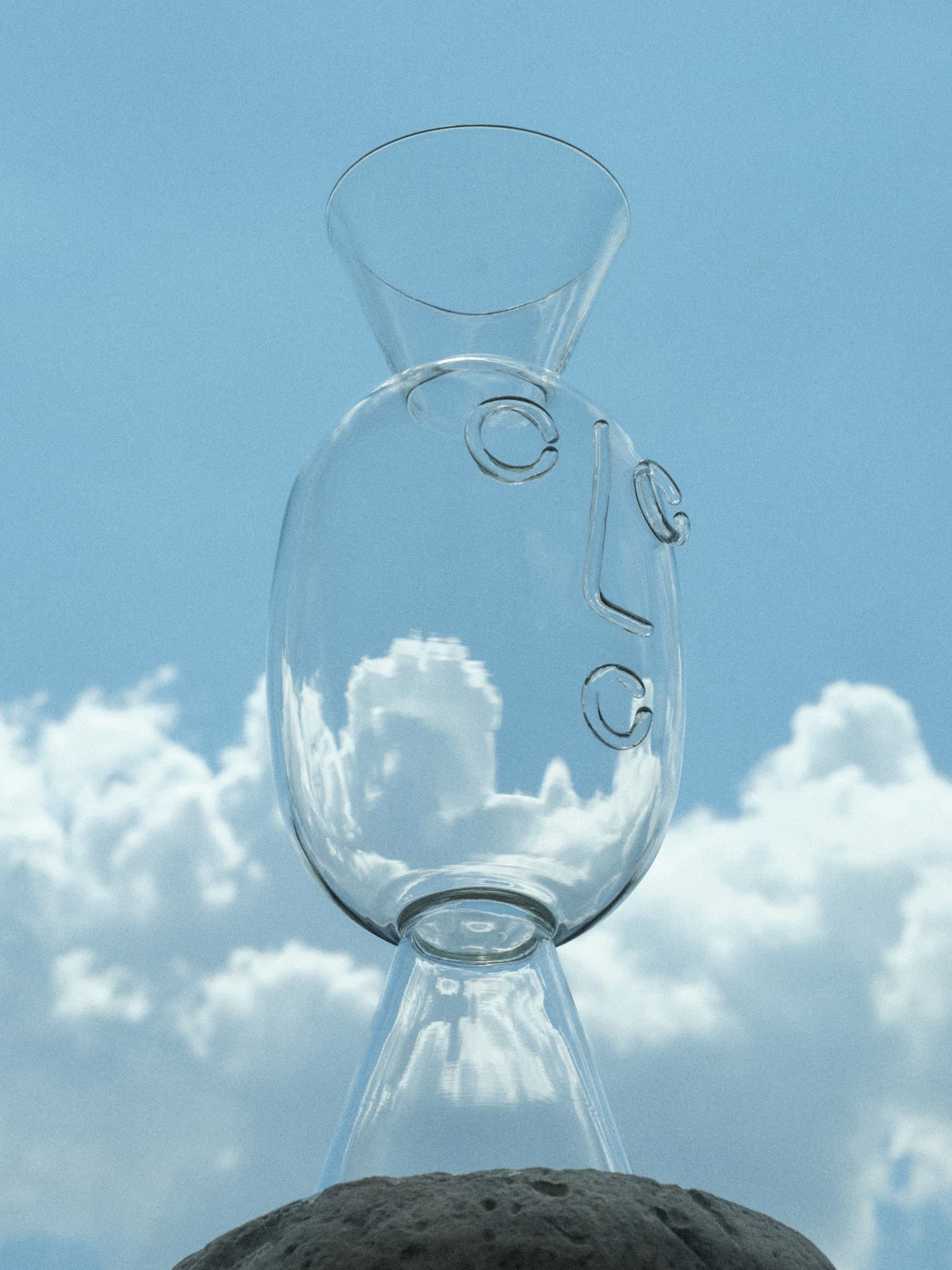 Wazon Visage, proj. M. Jeglinska-Adamczewska, GestGest - 111634