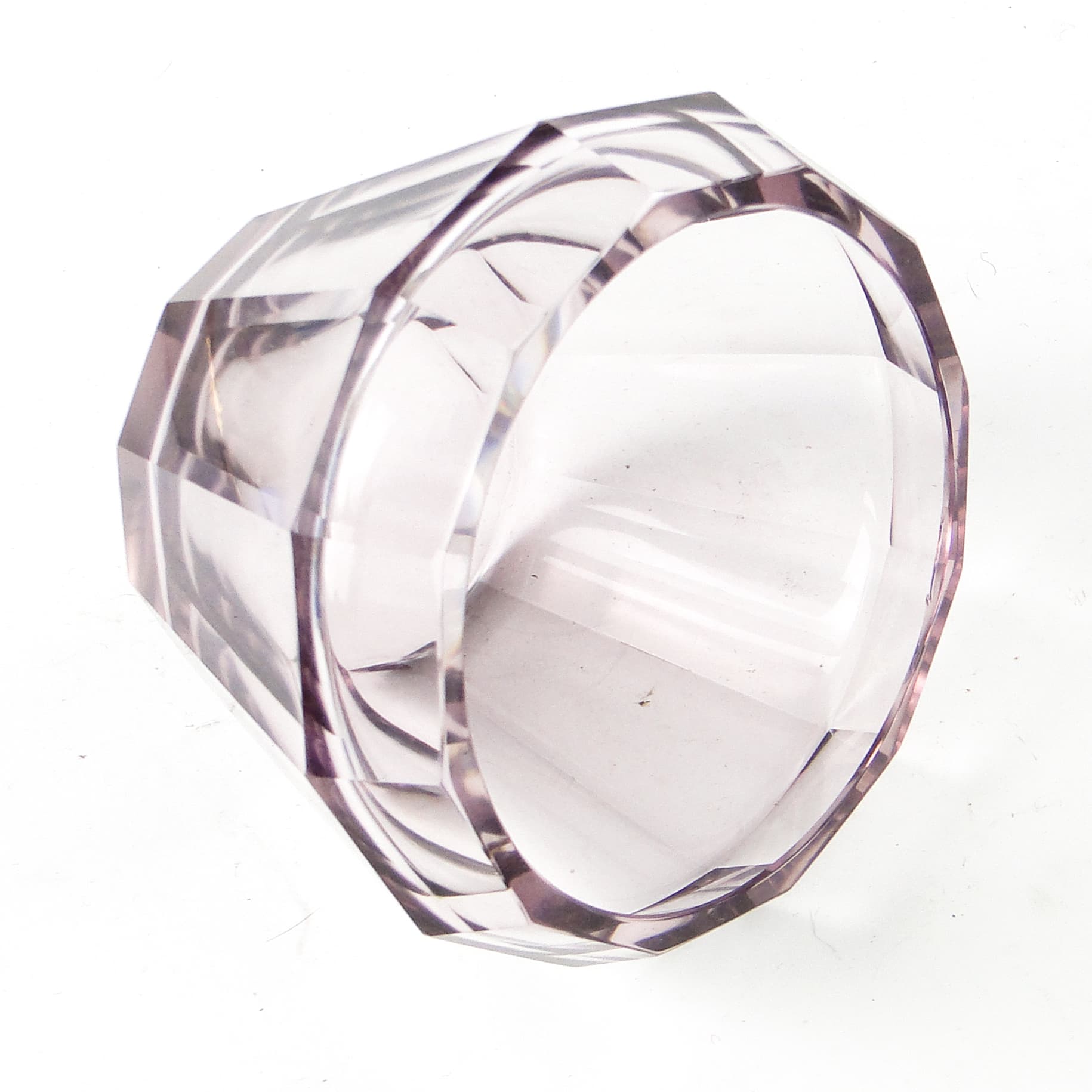 Wazon Art Deco, kryształ, Moser, Czechosłowacja, lata 30. - 110618